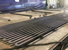 CFB boiler economizer