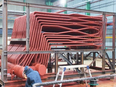100T/Hr HS boiler wall panel & superheater
