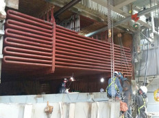 Boiler economizer replacement
