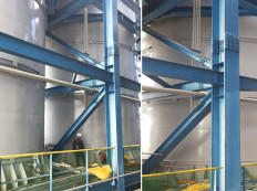 400T/Hr coal silo re-build (6 Set)