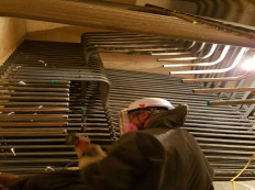 Superheater tube maintenance